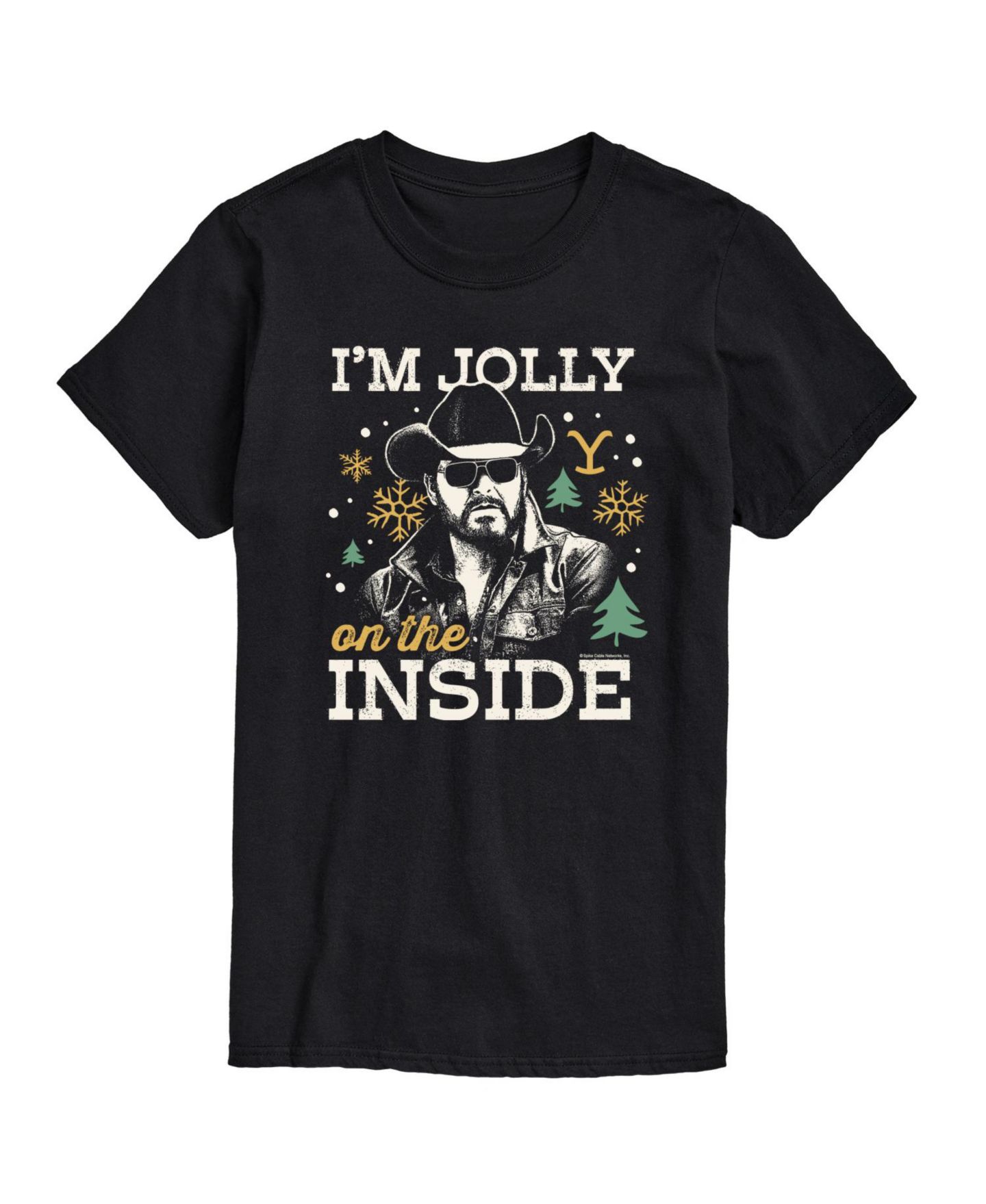 Мужская футболка AIRWAVES Yellowstone Jolly Inside Short Sleeve, цвет: Чёрный — фото 1