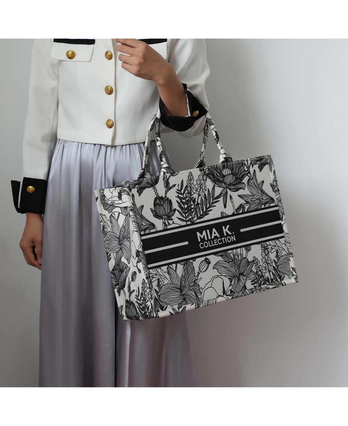 Mkf Collection Adorabella Tote Bag Elegant with Versatile and Luxe Gold Accents by Mia K