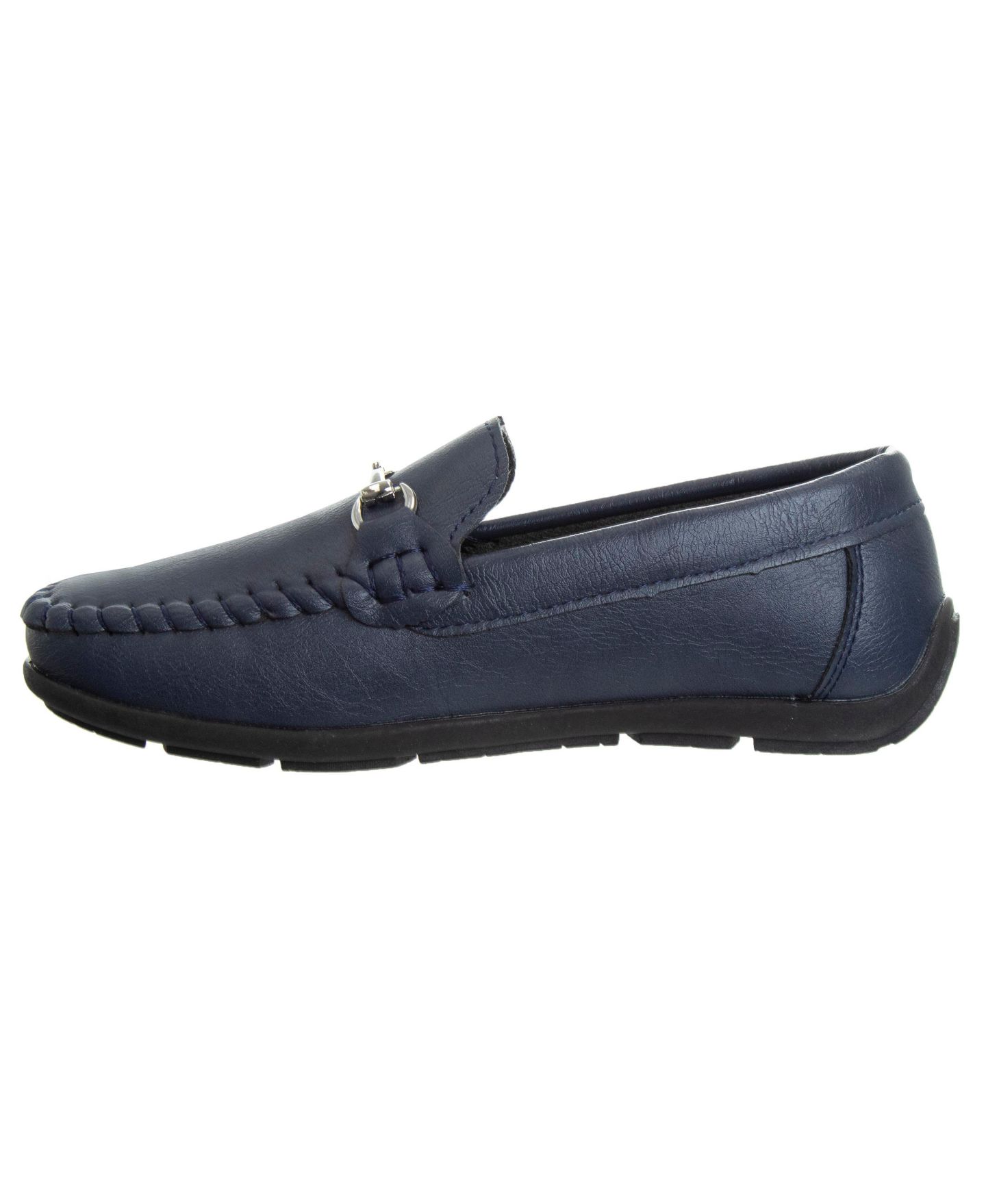 Обувь Josmo Hook &and Loop School Durable Comfort Fit Uniform Shoes для мальчиков, цвет: Тёмно-синий — фото 2