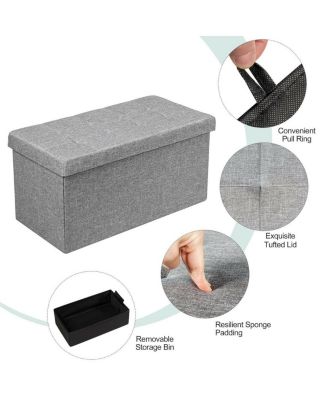 Foldable Storage with Removable Storage Bin