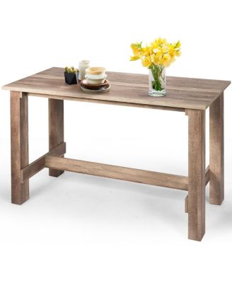 Multifunctional Counter Height Dining Table for Dining Room and Kitchen