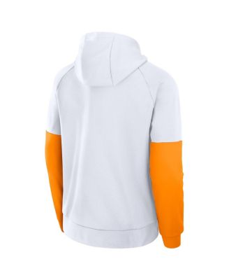 Men's White Tennessee Volunteers Fitness Performance Pullover Hoodie