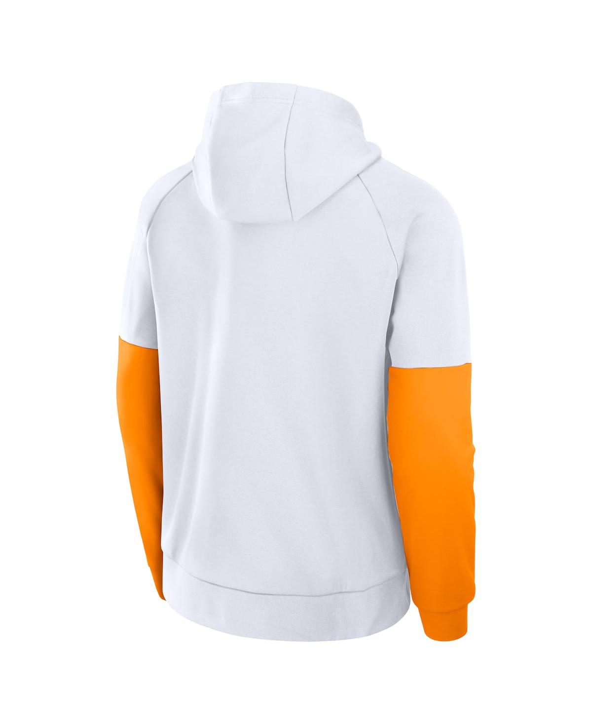 Nike Men's White Tennessee Volunteers Fitness Performance Pullover Hoodie In White