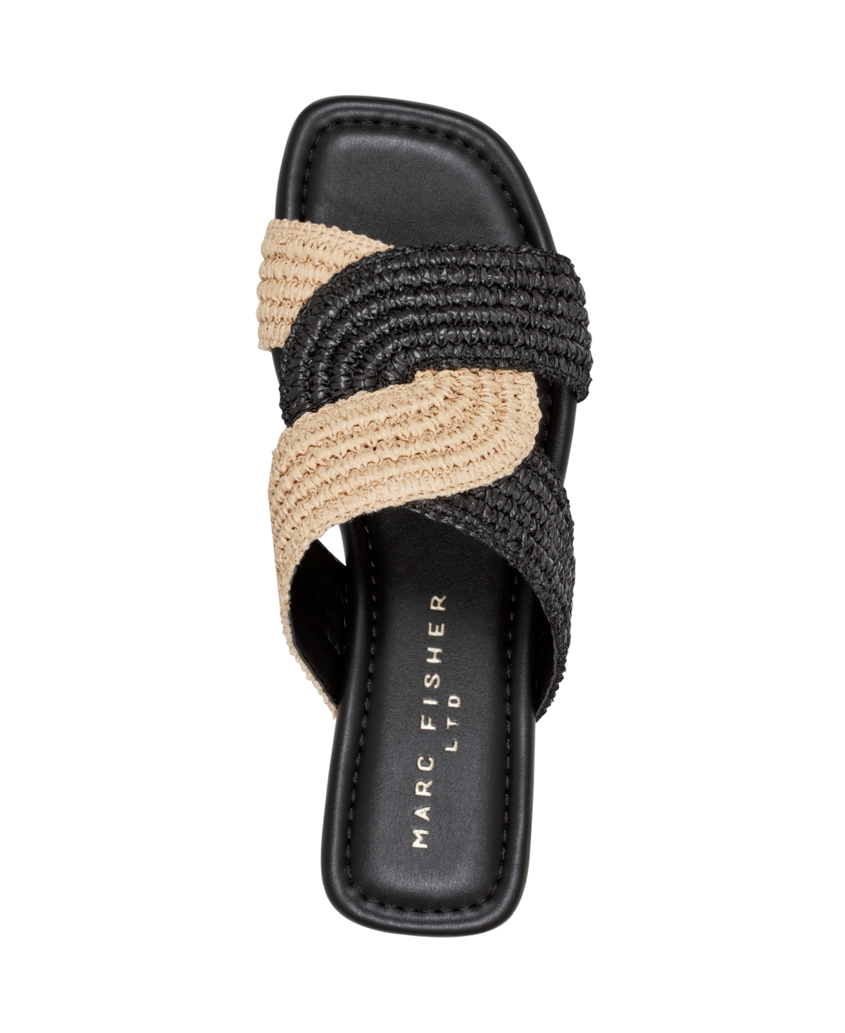Marc Fisher Ltd Navie Slide Sandal In Black