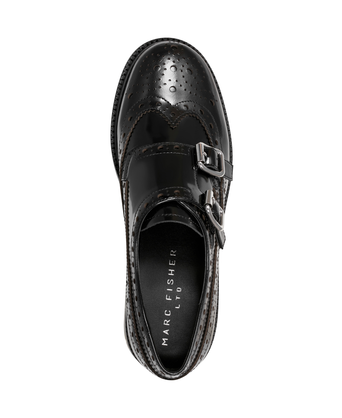 Marc Fisher Ltd Women's Parker Slip-on Casual Loafers In Black Leather