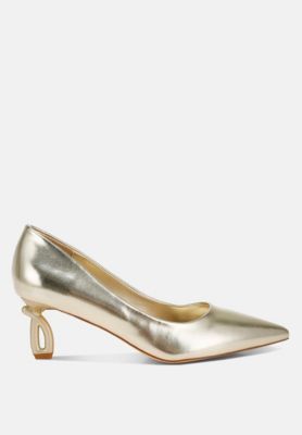 Womens Tagetes Metallic Fantasy Heel Pumps