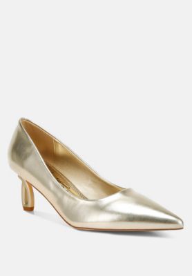 Womens Tagetes Metallic Fantasy Heel Pumps