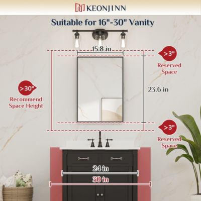 Vanity Wall Mirror Bathroom Mirror Accent Mirror