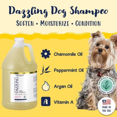 (Professional) Signature DAZZLING DOG ARGAN Dog Shampoo Argan Oil, Vitamin A, Geranium and Chamomile