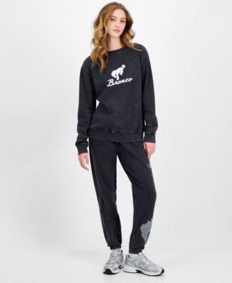 Juniors Ford Bronco Crewneck Sweatshirt Jogger Sweatpants