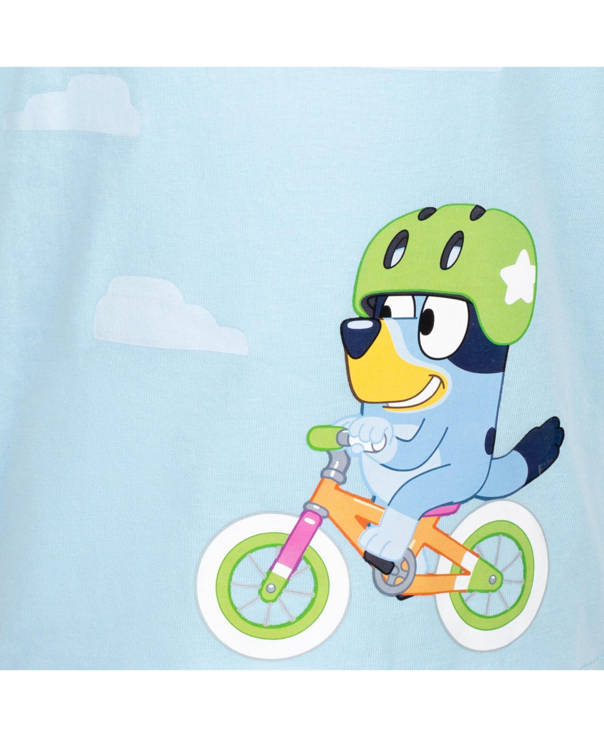 Bluey Toddler Boys 2 Pack T-Shirts -gray