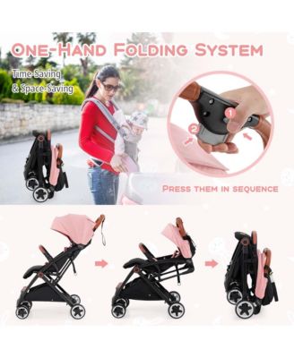 Toddler Lightweight Stroller Aluminium Frame