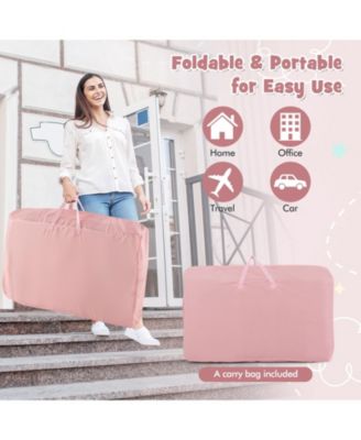 Baby Bassinet Bedside Sleeper with 6-Level Adjustable Height