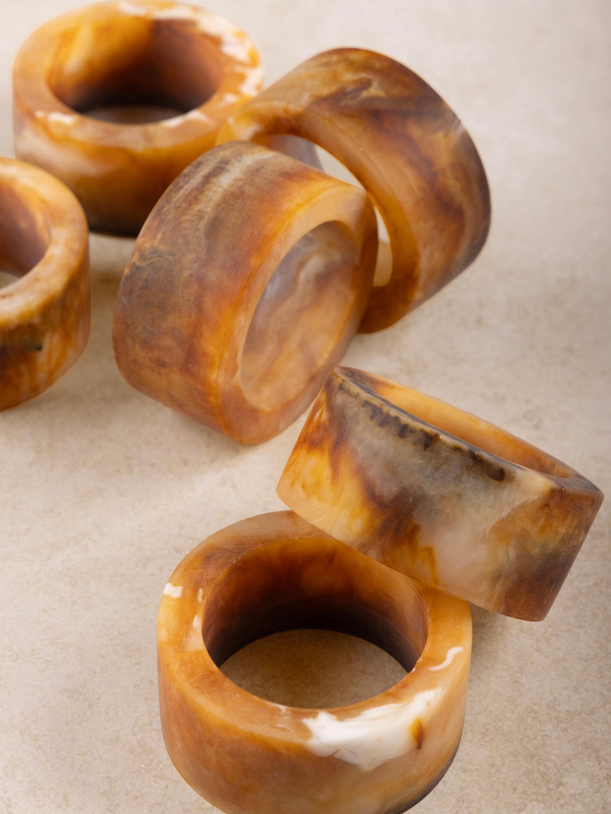 Gauri Kohli Kampai Napkin Rings - Set of