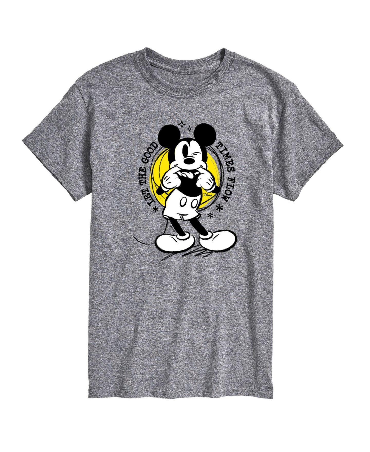 Мужская футболка AIRWAVES Disney Mickey Mouse Short Sleeve, цвет: Серый — фото 1