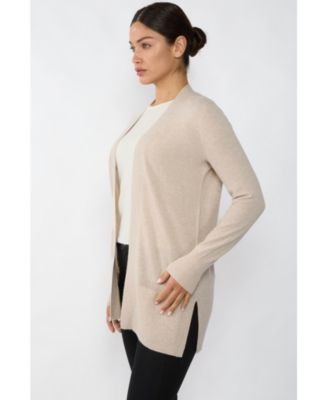 Women's 100% Cashmere Open Cardigan Sweater | Long Cardigan Sweaters