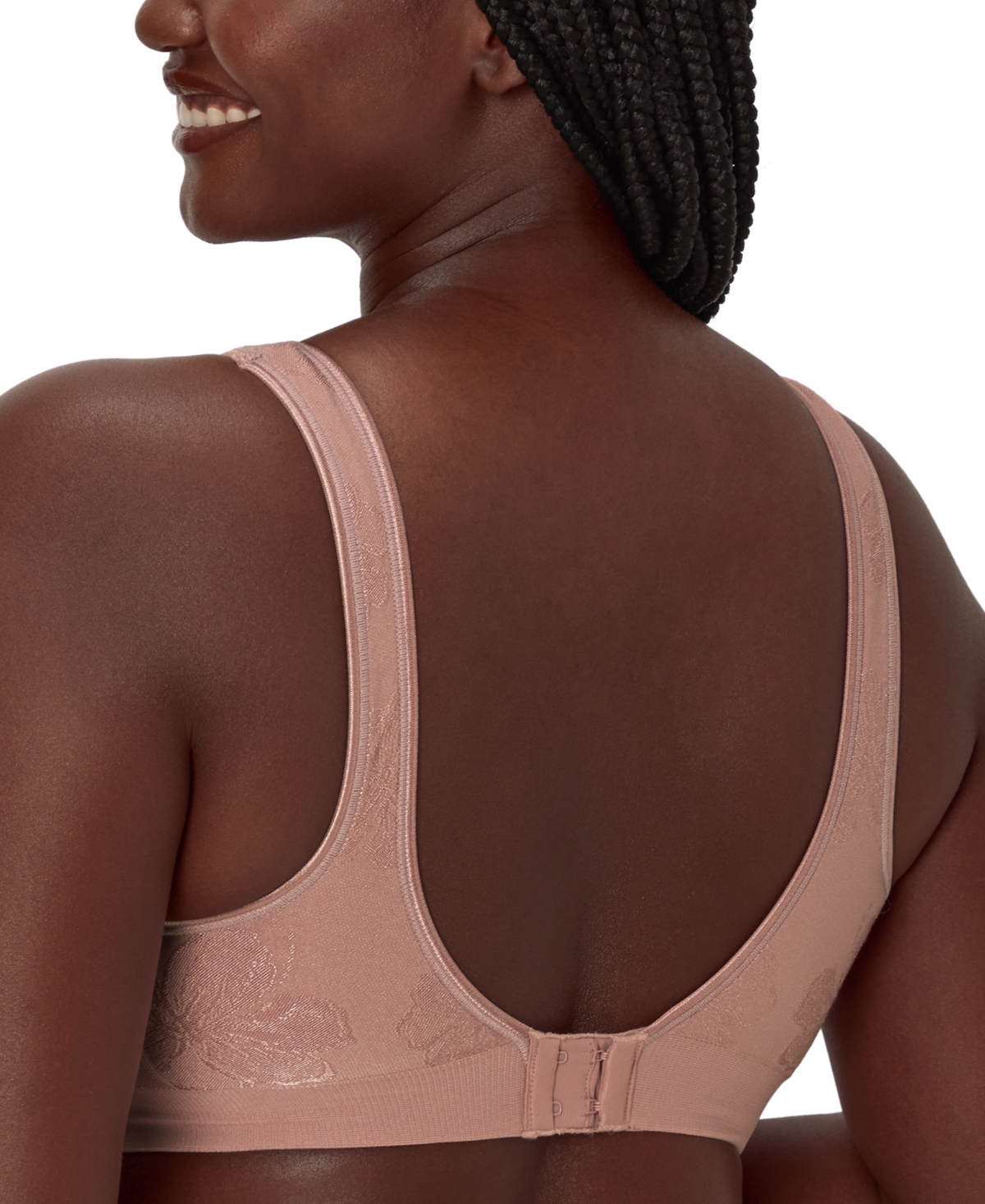 BALI COMFORT REVOLUTION COMFORTFLEX FIT SEAMLESS SHAPING WIRELESS BRA 3488 
