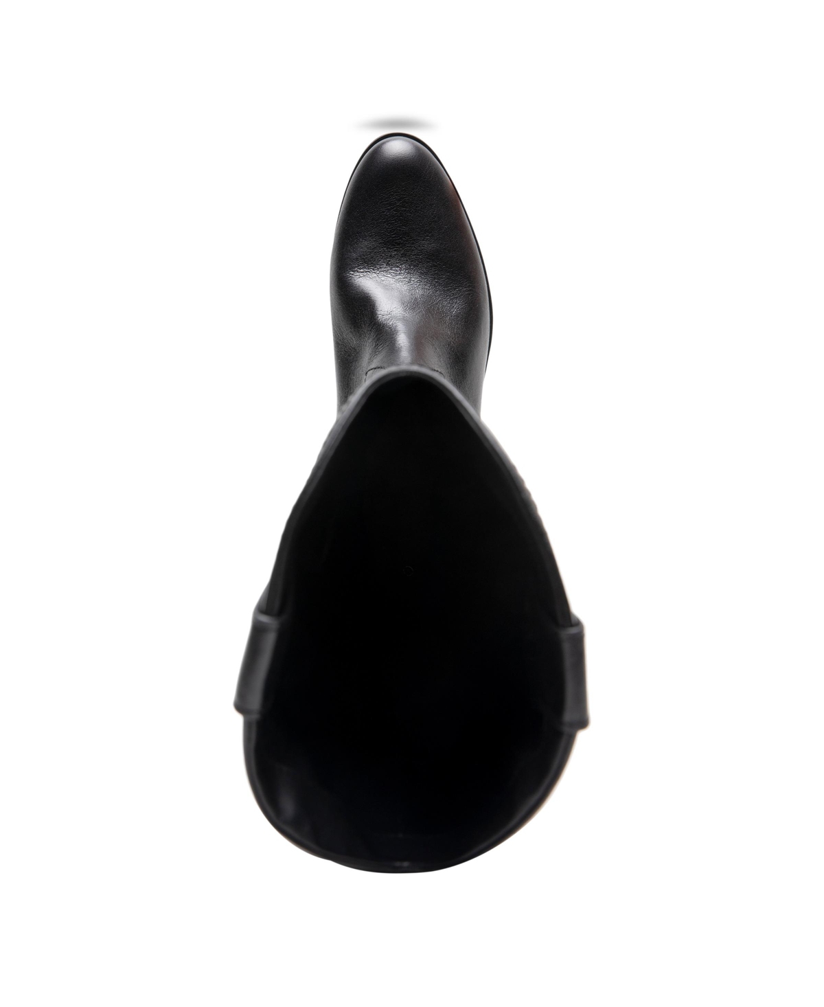 Shop Aerosoles Women's Cadence Tall Cowboy Boot In Black Burnished Leather