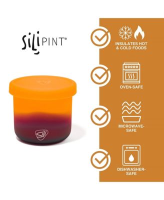 Lidded Bowls 10oz: 2 pk - Sun Storm