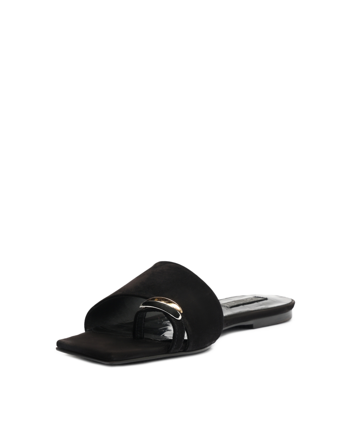 SCHUTZ WOMEN'S JODIE SLIP ON FLAT SANDALS 