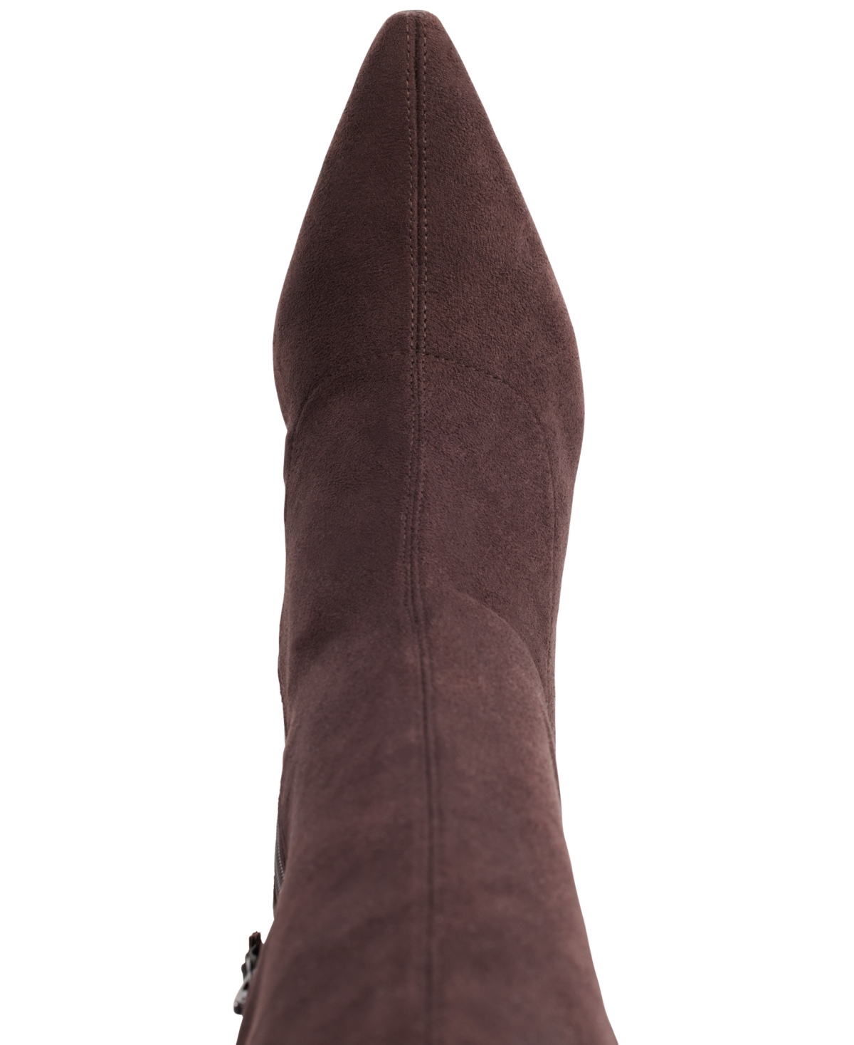 Karl Lagerfeld Women's Kian Pointed-toe Dress Boots In Chocolate