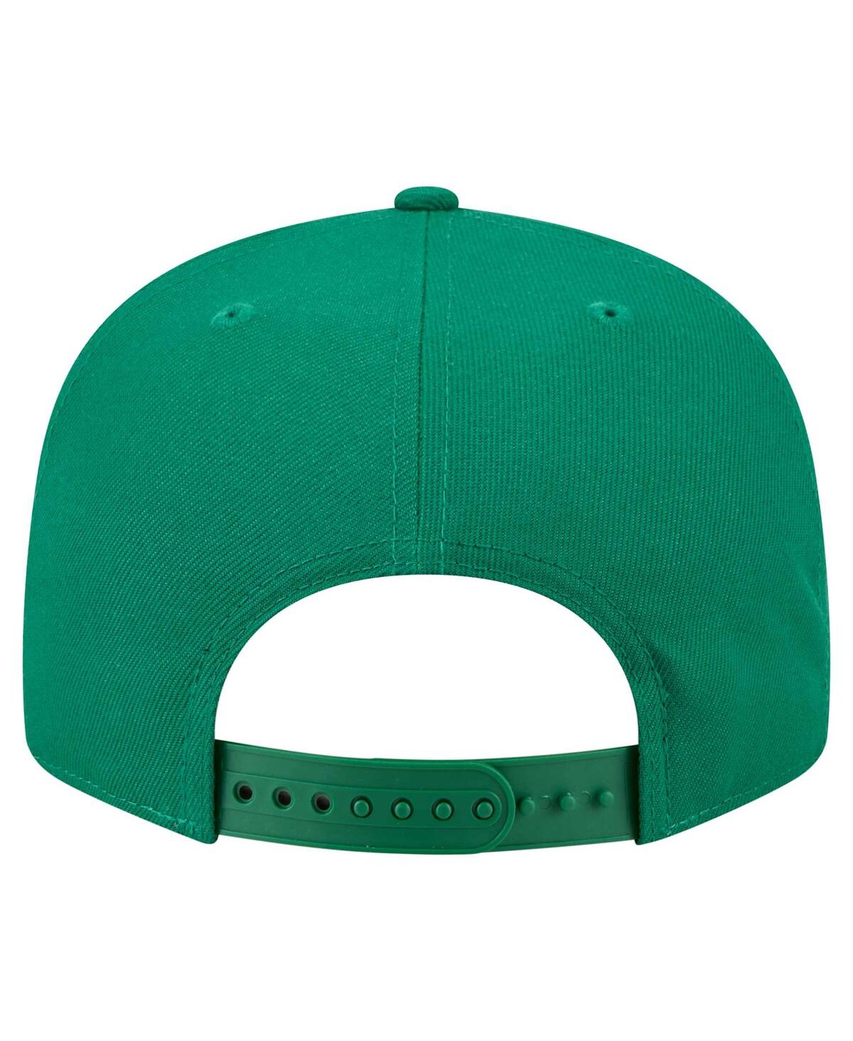 New Era Men's Kelly Green Boston Celtics Big 18x Champs 9fifty Snapback Hat In Kelly Green