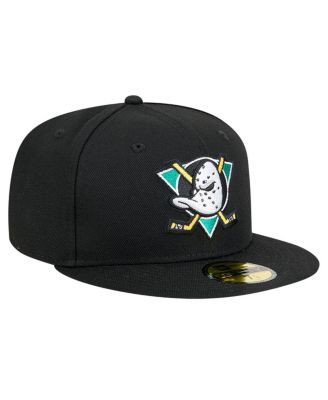 Men's Black Anaheim Ducks Core 59FIFTY Fitted Hat