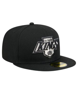 Men's Black Los Angeles Kings Core 59FIFTY Fitted Hat
