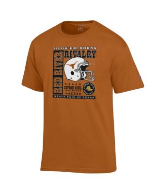 Men's Orange Texas Longhorns Red River Rivalry Slogan T-Shirt