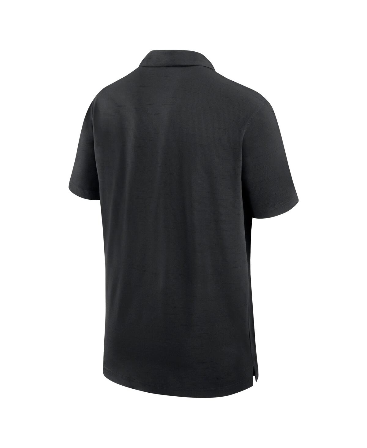 Nike Men'sSan Diego State Aztecs 2024 Sideline Coaches Performance Polo - Black