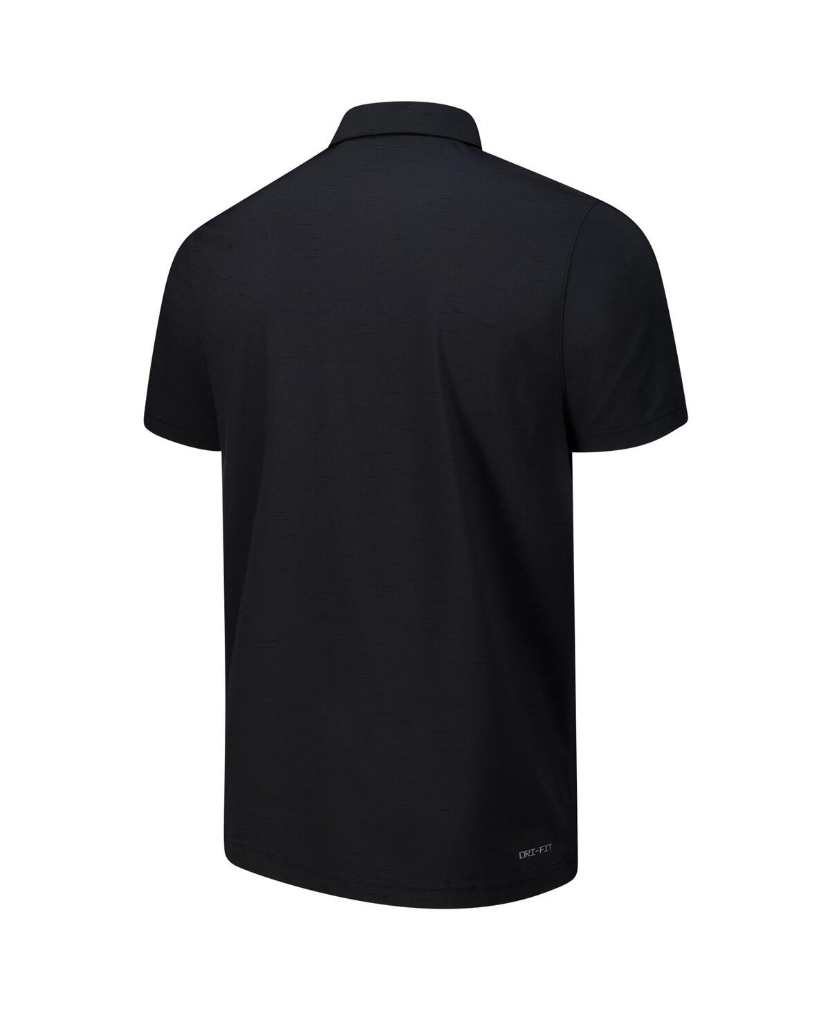 Nike Men's Black Vanderbilt Commodores Performance Polo In Black