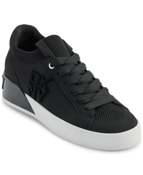 Женские кроссовки DKNY Mallory Lace-Up, цвет: Чёрный