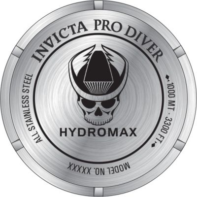 Men's 44746 Hydromax  Quartz 3 Hand Dial Watch