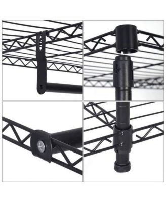 Portable Steel Closet Hanger Storage Rack Organizer