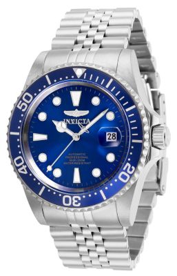 Men's 30092 Pro Diver Automatic 3 Hand Blue Dial Watch