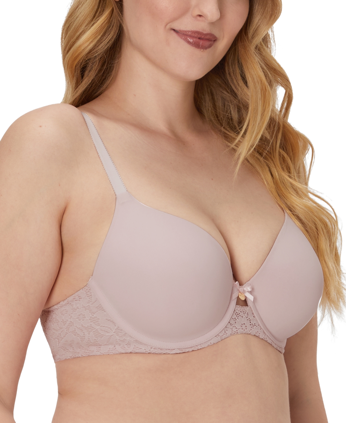 Maidenform Women's One Fab Fit Custom Lift Underwire Bra Dm2423 In Ballerina Slipper