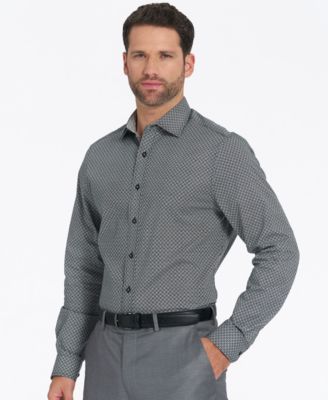 Men's Modern-Fit Floral Mosaic Dress Shirt