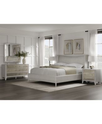 Macy's Mezzanine Bedroom Collection In Light Grey