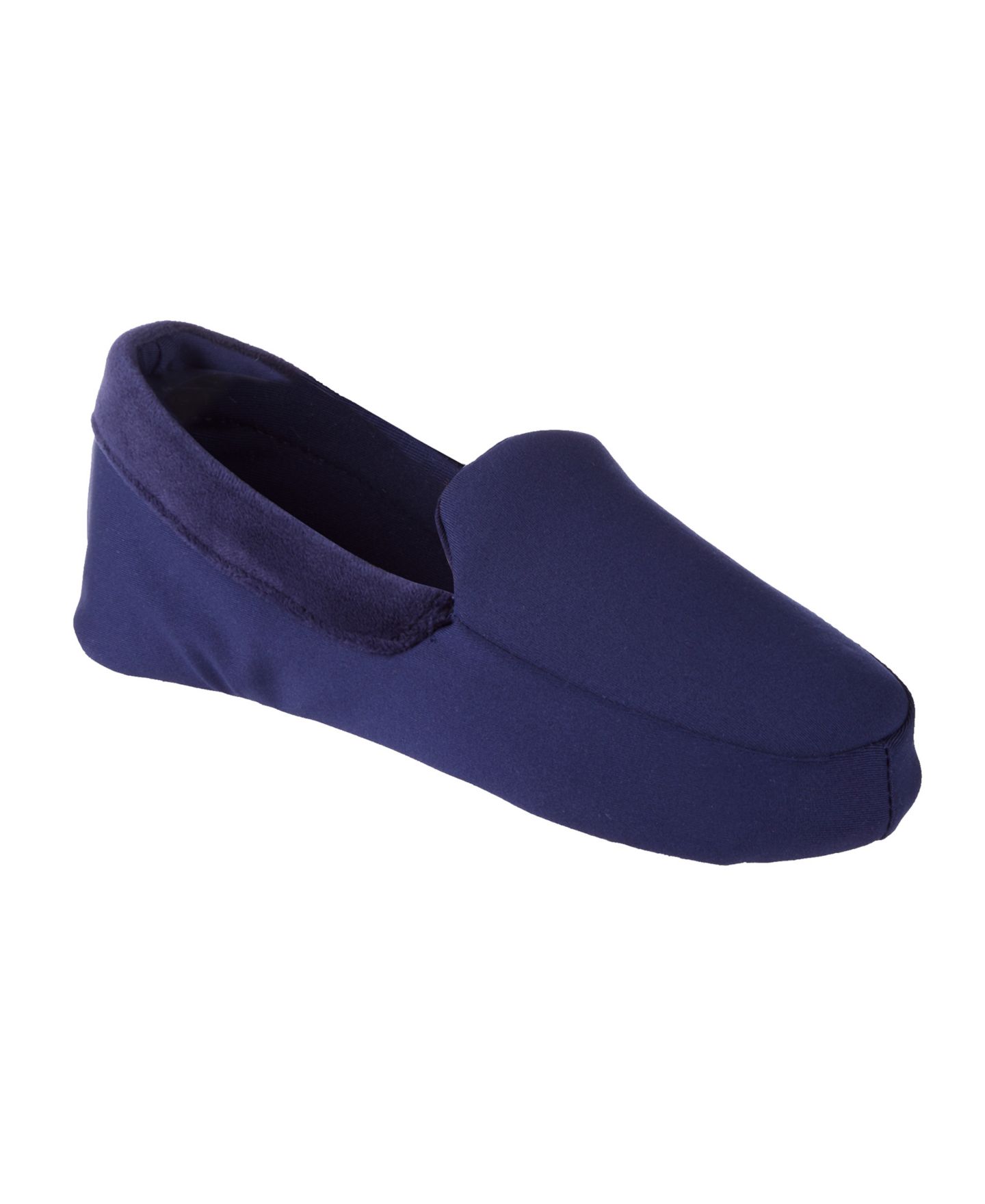 Женские тапочки Isotoner Signature Moccasin Slippers, цвет: Чёрный — фото 10
