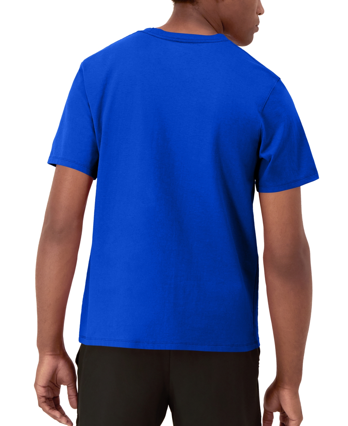 Champion Men's Classic Logo Crewneck Short-sleeve T-shirt In Blue