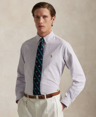 Polo Ralph Lauren - Men's Classic-Fit Striped Oxford Shirt