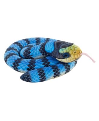 Green Sea Snakes Green Yellow Lipped Snake Stuffed Animal, 36 Inches