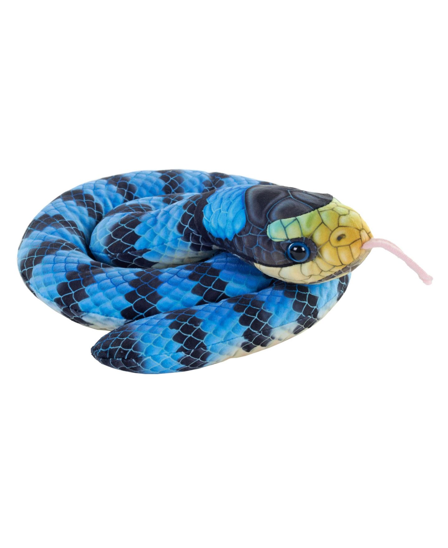 Детская мягкая игрушка Wild Republic Green Yellow Lipped Sea Snake 36" Plush, 1-Piece — фото 2