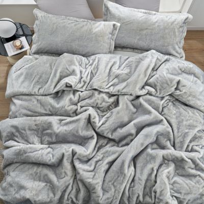 Antarctic Penguin - Coma Inducer Oversized Comforter Set - Baby Emperor Gray , King