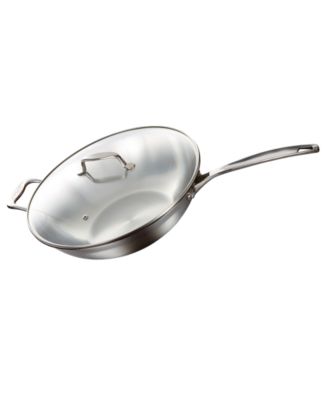 ICONIX 12.5" Stainless Steel Wok