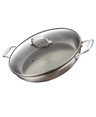 ICONIX 12.5" Stainless Steel Chef Pan