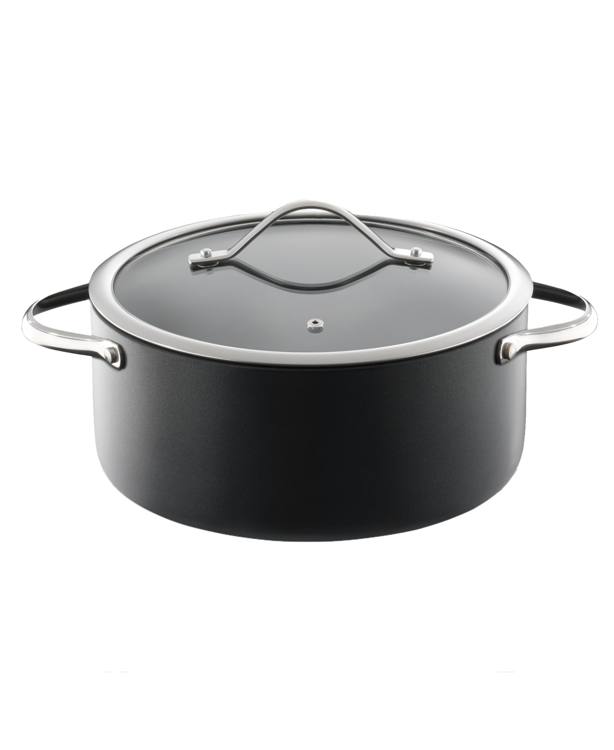 Cuisine::pro Id3 9.5" Hard Anodized Cast Casserole In Black