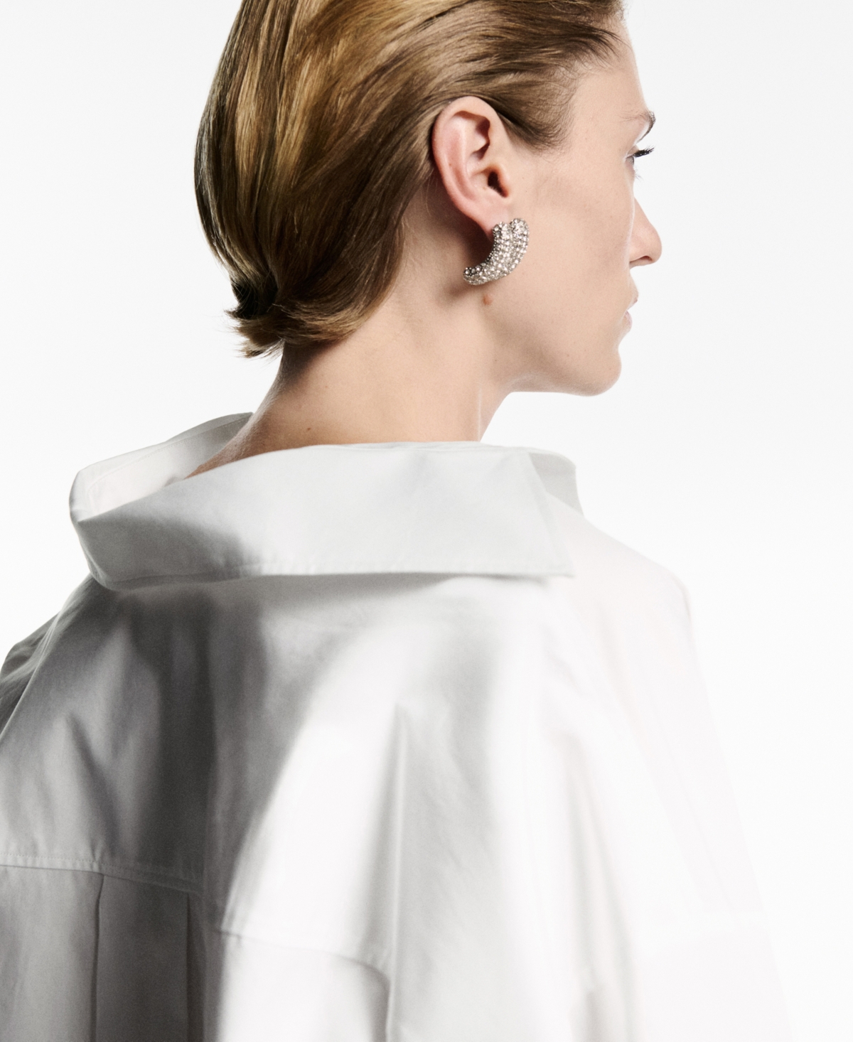 Mango Women's Cotton Oversized Shirt