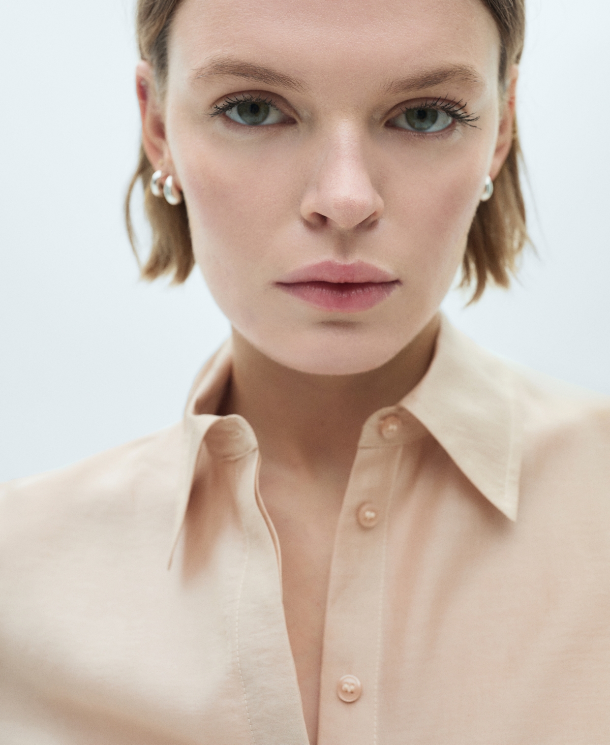 Mango Women's Satin Lyocell Shirt