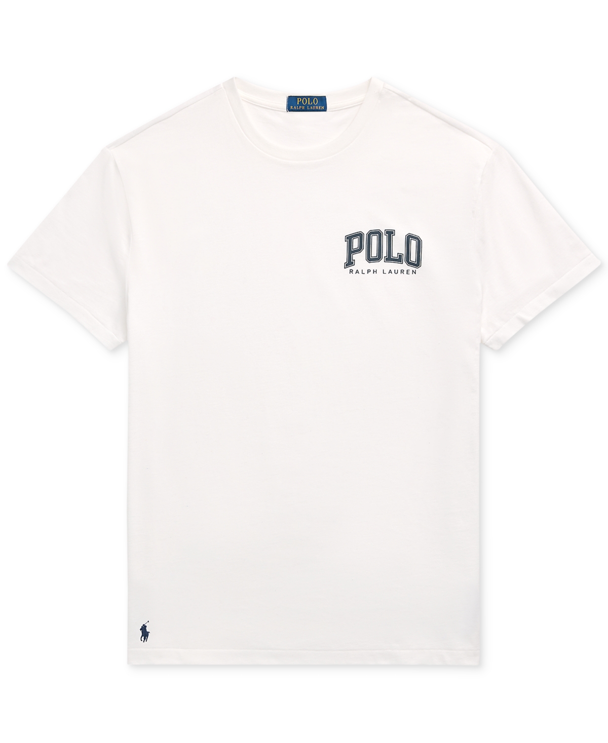 Polo Ralph Lauren Classic Fit Logo Jersey T-shirt In White